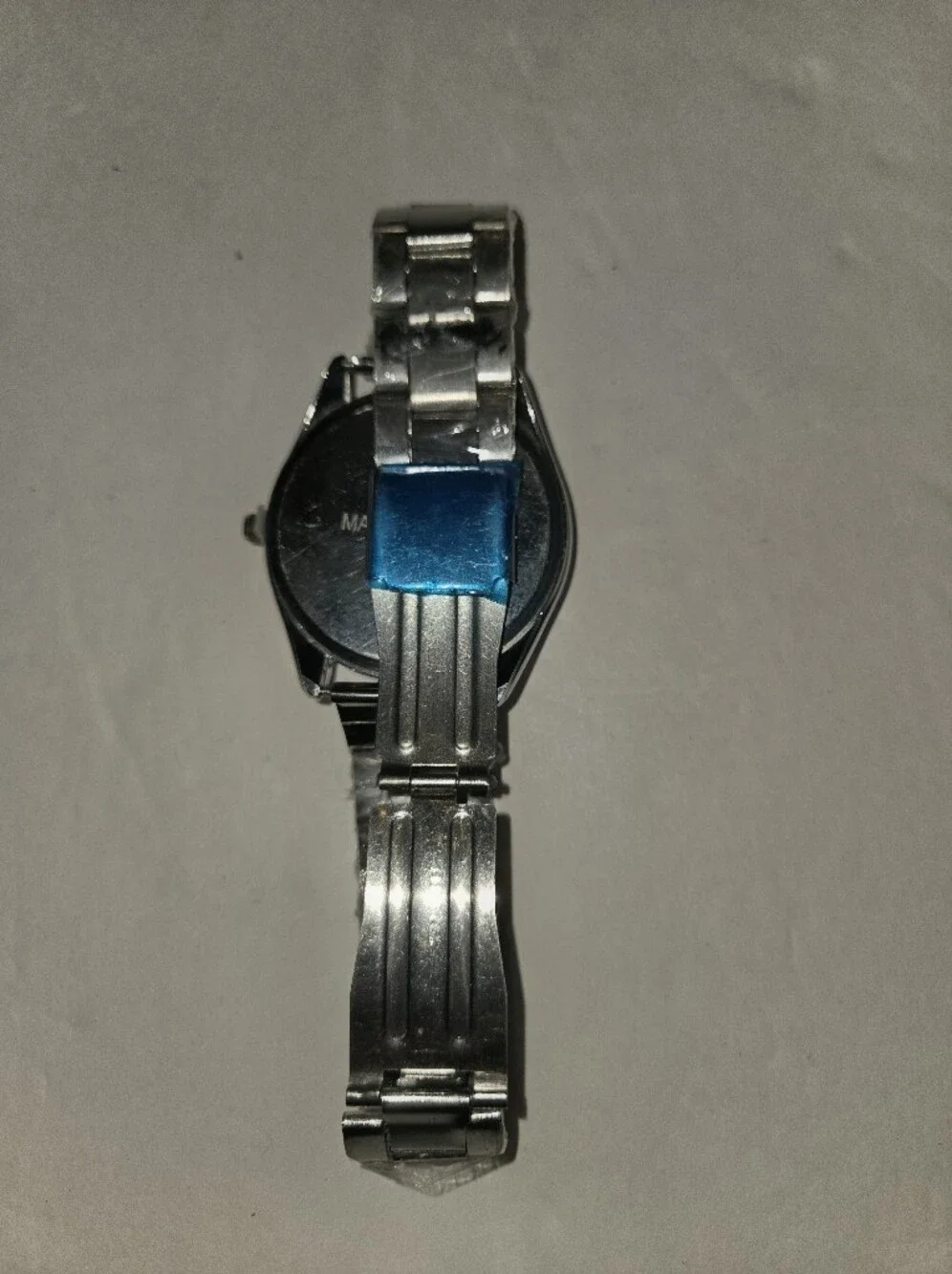 beya Men's Silver Black Dial Quartz Watch NEW